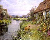 Louis Aston Knight - A Bend in the River painting